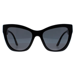 Versace Sunglasses VE4417U 535887 Black Pattern Dark Grey