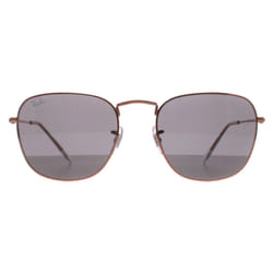 Ray-Ban Sunglasses RB3857 Frank 9202B1 Rose Gold Dark Grey 54mm