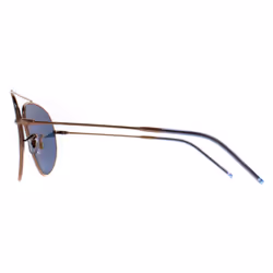 Ray-Ban Sunglasses RB0101S Aviator Reverse 92023A Rose Gold Blue