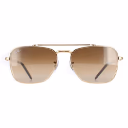 Ray-Ban Sunglasses RB3636 New Caravan 001/51 Gold Brown Gradient 55mm