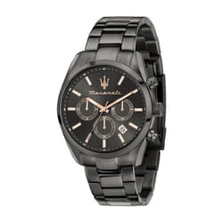 Maserati Attrazione Chronograph Stainless Steel Black Dial Quartz R8853151001 Men's Watch