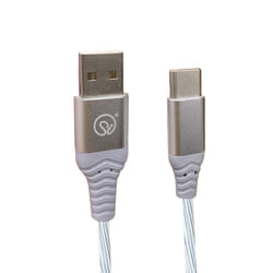 Type C Charging Data Cable, 3A 1.2m, light up when charging
