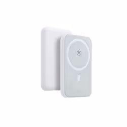 5000 mAh Wireless Charging Power Bank, magnetic attachment