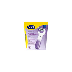 Velvet 2in1 Smoothes and Softens, Electronic Pedicure System for Smoothing Feet Interchangeable Double Action Heads, Removes and Softens Skin with