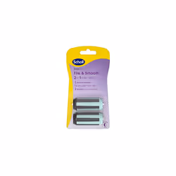 Expert Care 2-in-1 File and Smooth Foot File Refills - Scholl Replacement Roller Heads - 1 Unit Contains 2 x Replacement Roll ...