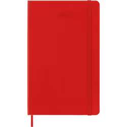 Moleskine DHF212DC3Y25, Monochromatic, Red, Matt, 70 g/m², Lined paper, Hardcover