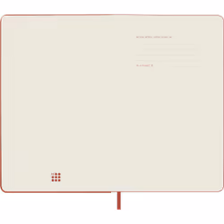 Moleskine DHF212DC3Y25 writing notebook Red