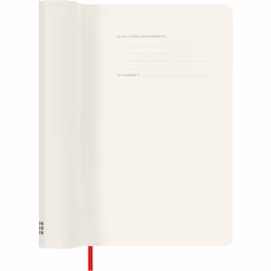 Moleskine DSF212DC3Y25 writing notebook Red