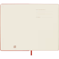 Moleskine DHF212DC2Y25 writing notebook Red