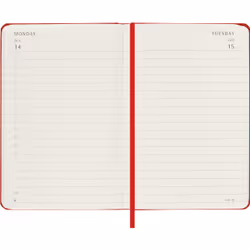 Moleskine DHF212DC2Y25 writing notebook Red