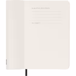 Moleskine DSB12DC2Y25 writing notebook Black