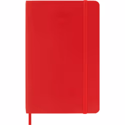 Moleskine DSF212DC2Y25, Monochromatic, Red, Matt, 70 g/m², Lined paper, Softcover