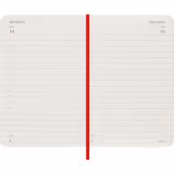 Moleskine DSF212DC2Y25 writing notebook Red