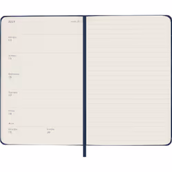 Moleskine DHB2012WN2Y25 writing notebook Blue
