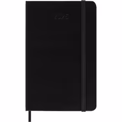 Moleskine DHB12WN2Y25, Monochromatic, Black, Matt, 70 g/m², Lined paper, Hardcover