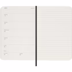 Moleskine DSB12WN2Y25 writing notebook Black