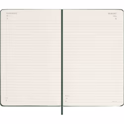 Moleskine DHK1512DC3Y25 writing notebook Green