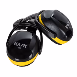 Kask SC2 Yellow Ear Defenders (fits Super Plasma & Zenith Helmets)