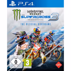 GAME Monster Energy Supercross 3, PS4, PlayStation 4, Multiplayer mode, RP (Rating Pending)