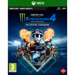 Milestone Monster Energy Supercross – The Official Videogame 4, Xbox One, Multiplayer mode, E (Everyone), Physical media