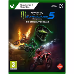 Monster Energy Supercross The Official Videogame 5 Xbox One | Xbox Series X Game