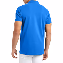Diesel T-Weet-Split Mens Polo T Shirt Golf Tee - Royal Blue, 3XL