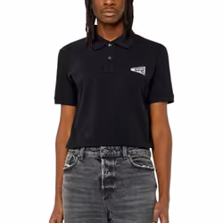 DIESEL T-SMITH-G3 A10632 Mens Polo T Shirts Golf Tee - Black, S