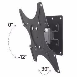 Techly 19-37" Wall Bracket for LED LCD TV Tilt 1 Swivel Black" ICA-LCD 2900B - Additional view 5