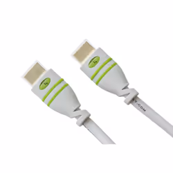 Techly 3m High Speed HDMI Cable with Ethernet A/A M/M White ICOC HDMI-4-030WH - Additional view 4