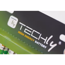 Techly Blister 4 Batteries High Power Mini Stilo AAA Alkaline LR03 1.5V IBT-KAL-LR03T