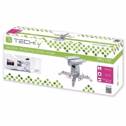 Techly Projector Ceiling Support Extension 130mm Silver ICA-PM 2S - Additional view 2