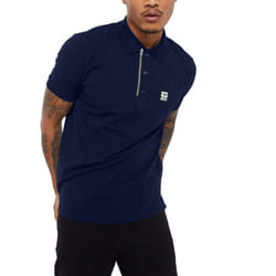 DIESEL T-HARRY A00082 Mens Polo T Shirt Summer Tee - Navy, S