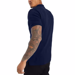 DIESEL T-HARRY A00082 Mens Polo T Shirt Summer Tee - Navy, S