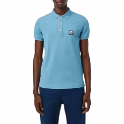 DIESEL T-HARRY A00082 Mens Polo T Shirt Summer Tee - Aqua Blue, 3XL