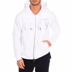 Sudadera Con Cremallera Y Capucha S79hg0003-s25042 Para Hombre - white, L