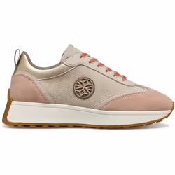 ) Geox D AMABEL Synthetic Polyurethane Women's Light Sand/Light Taupe Trainers - Brown, 4 (Adults' - Additional view 4