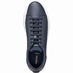 ) Geox U BALTMOORE Leather Men's Navy Trainers - Blue, 7 (Adults'