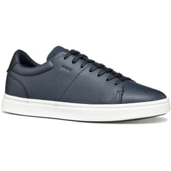 ) Geox U BALTMOORE Leather Men's Navy Trainers - Blue, 9 (Adults'