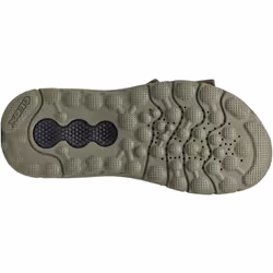 ) Geox U SPHERICA ACTIF X S Polyester Blend Men's Military Flip Flops - Green, 10.5 (Adults'