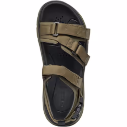 ) Geox U SPHERICA ACTIF X S Polyester Blend Men's Military Flip Flops - Green, 10.5 (Adults'