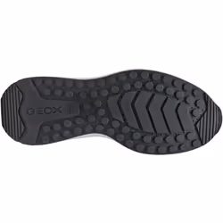 ) Geox U VOLPIANO Leather Men's Navy Trainers - Blue, 10 (Adults'