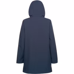 Geox W FLORETIA Women's Blue Parka Coat - Blue, 14