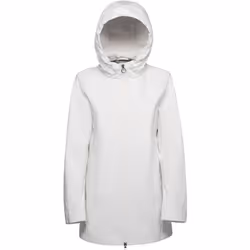 Geox W SPHERICA Women's Grey Parka Coat - Grey, 14