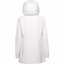 Geox W SPHERICA Women's Grey Parka Coat - Grey, 14