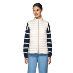 Geox W JAYSEN Women's Grey Gilets - Grey, 12