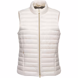 Geox W JAYSEN Women's Grey Gilets - Grey, 12