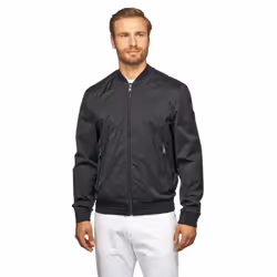 Geox M AVOLA Men's Black Bomber Jacket - Black, 44"