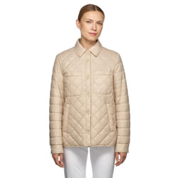 Geox W AMABEL Women's Brown Shirt Jacket - Brown, 14