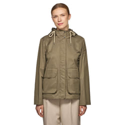 Geox W ILDE Women's Olive Parka Coat - Not Specified, 10
