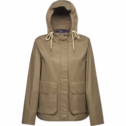 Geox W ILDE Women's Olive Parka Coat - Not Specified, 10